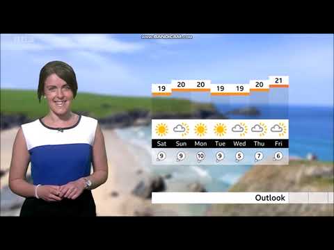 (HD) Alex Osbourne BBC ONE Spotlight weather May 19th 2023 - 60 fps