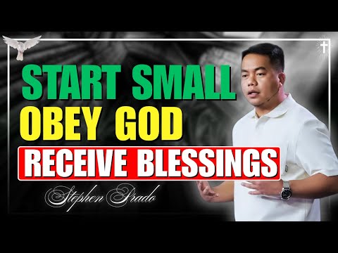 Obedience is Progressive How Small Steps Lead to Great Blessings | Stephen Prado