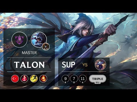 Talon Support vs Yuumi - TR Master Patch 9.22
