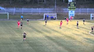 preview picture of video 'FC Djursholm-IFK Viksjö, 5-0, 20120427, Division 3, Dam'