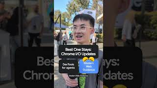 Best one stays: Chrome I/O updates