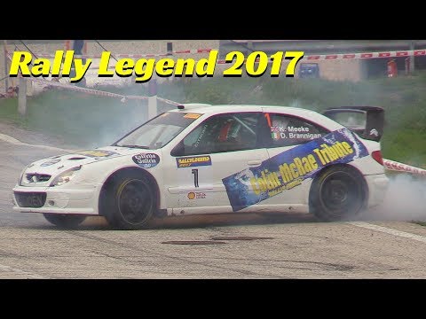 Rally Legend San Marino 2017 - Special Stage The Legend - Day 3 - Donuts, powerslide, Jump & Flames