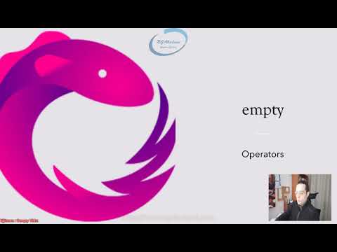 RxJS Library with Angular #11 - empty Operator | Creation Operators