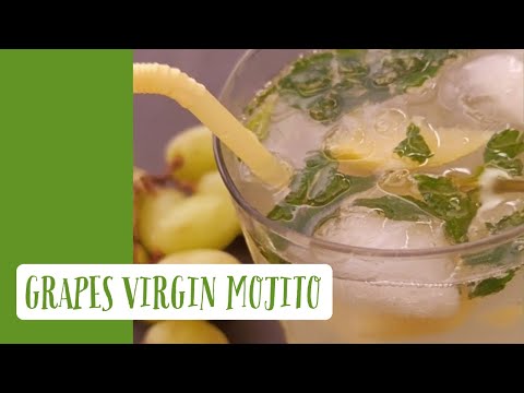 How to make Grapes Virgin mojito at home | Easy method to make Mocktails |