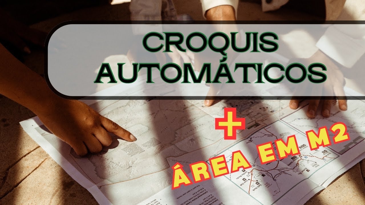 Croquis automáticos com área expressa em m2!