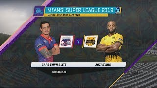 MSL 2019: Match 6, Cape Town Blitz vs Jozi Stars, Highlights