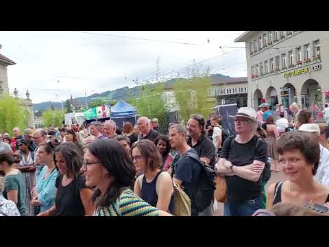 Siselabonga performance at Buskers Bern 2023 - 10 August 2023