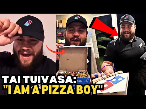 Tai Tuivasa Working As A Pizza Delivery Guy After His UFC Loss "RARE VIDEO"