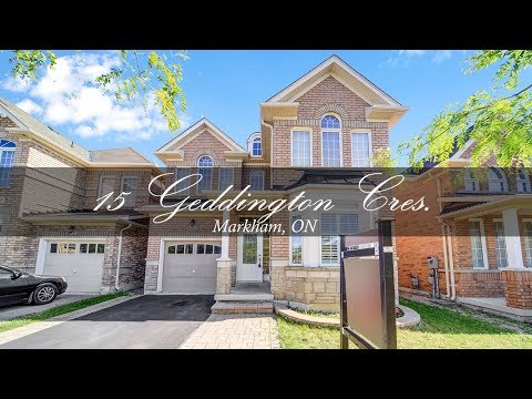 15 Geddington Crescent, Markham, ON