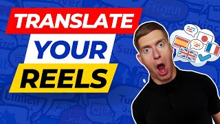 How To Automatically Translate Reels Into Other Languages 🈚 (Increase Views)