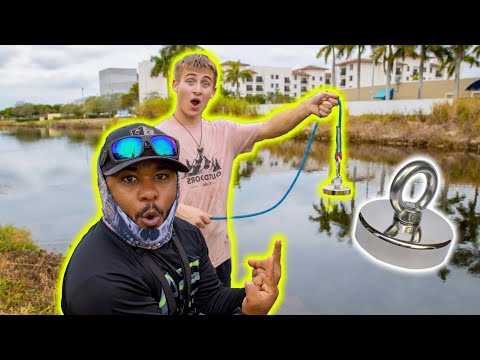 Magnet Fishing In LOADED Canals (What Is This)