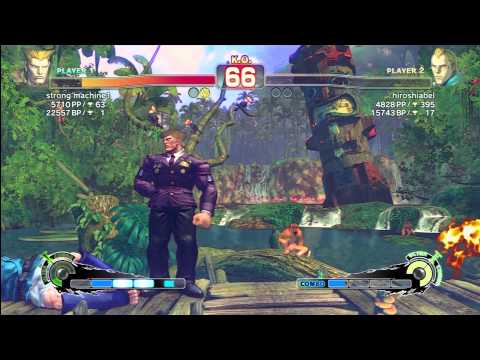 strong machine 1 (Guile) vs hiroshiabel (Abel)