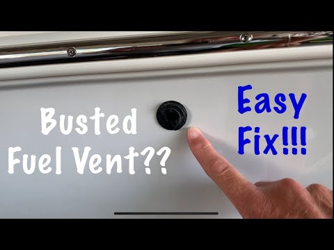 How to replace the fuel tank vent on your boat