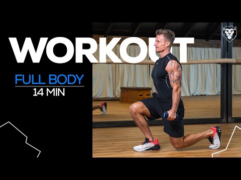 14 MIN FULL BODY WORKOUT / S VLASTNÍ VAHOU | DAVID HUF