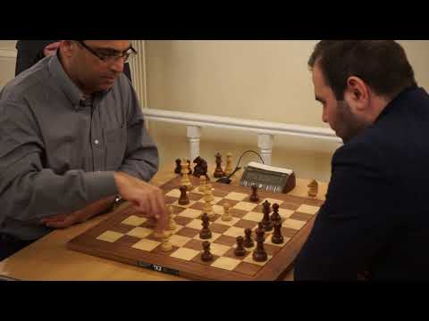 Vishy Anand beats Shakhriyar Mamedyarov at the Tal Memorial Blitz 2018