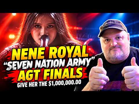 NENE ROYAL – Seven Nation Army | AGT FINAL PERFORMANCE REACTION! 🔥 Sneeze Included!