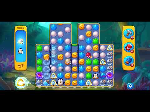 Fishdom level 10785 no boosters フィッシュダム ノーマル