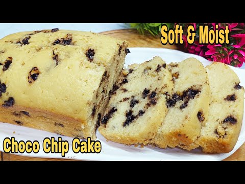 Easy Choco Chip Cake| Soft and Moist Choco chip cake |Choco Chip Cake with perfect Measurement