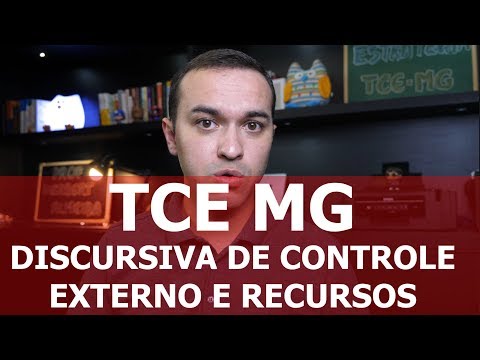 TCE MG - Análise da discursiva, recursos e pós-prova (controle externo)