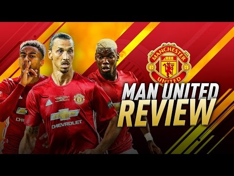 FIFA 17 HOW TO PLAY WITH MANCHESTER UNITED TUTORIAL - Best Formation - Lineup -Tactics