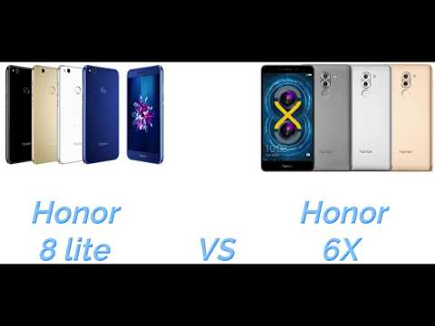 Huawei : Honor 8 Lite vs Honor 6X