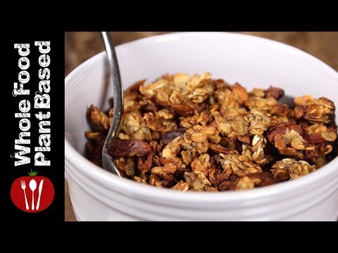 Best Plant Based Vegan Banana Granola/sugar free, gluten free