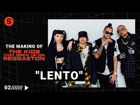 The making of "LENTO" con Tainy: un track de su EP 'The Kids that Grew Up on Reggaeton'