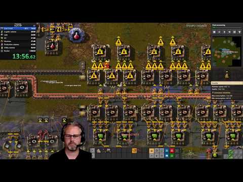 Factorio 0.18 Any% Multiplayer Speedrun Former WR 1:05:19