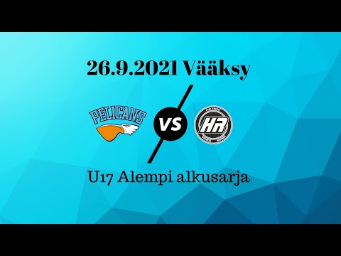 Pelicans U17 vs Hyri U17 26.9.2021