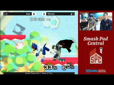 SPC 176 Grand Finals - Azzu (Fox) vs Vitro (Marth)
