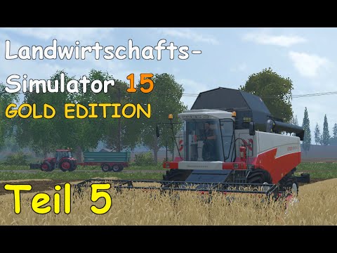 Let's Play LS15 GOLD EDITION Teil 5 - Beim BÄCKER WEIZEN VERKAUFEN | Liongamer1