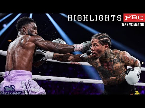Gervonta ‘Tank’ Davis KOs Frank Martin With Left Hook In 8 Rounds To Retain WBA Lightweight Title