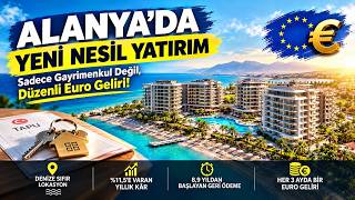 8.9 Yılda Amortisman! Alanya Denize Sıfır 5* Otelde Tapulu Yatırım Modeli