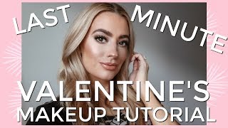 Last Minute Valentine's Makeup Tutorial | Lacey Caroline