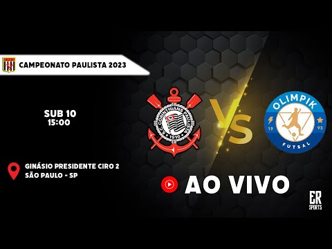 Ao vivo SC Corinthians x AD Olimpik - SUB 10 | 19/08/2023