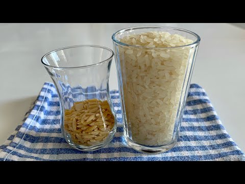 1 Bardak Pirinçle Tane Tane PİRİNÇ PİLAVI  NASIL Yapılır‼️Pilav Tarifleri
