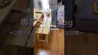 主婦vlog  | 朝家事/2歳児と過ごすグダグダな日常/防災グッズ