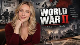 World War II: The Complete Story (1939–1945) 🌍⚔️ | Learn English Through History