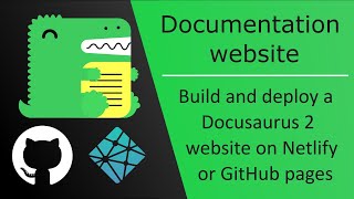 Build and deploy a documentation website using Docusaurus 2