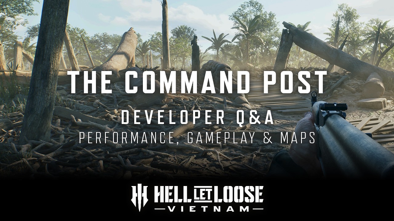Video de YouTube: Hell Let Loose: Vietnam arranca su prueba de juego con juego cruzado