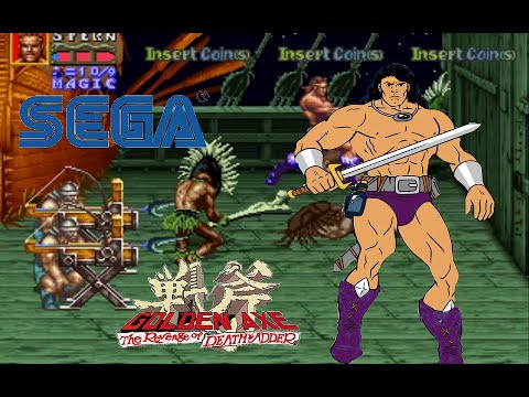Golden Axe: The Revenge of Death Adder Hardest-Stern Blade No Damage All