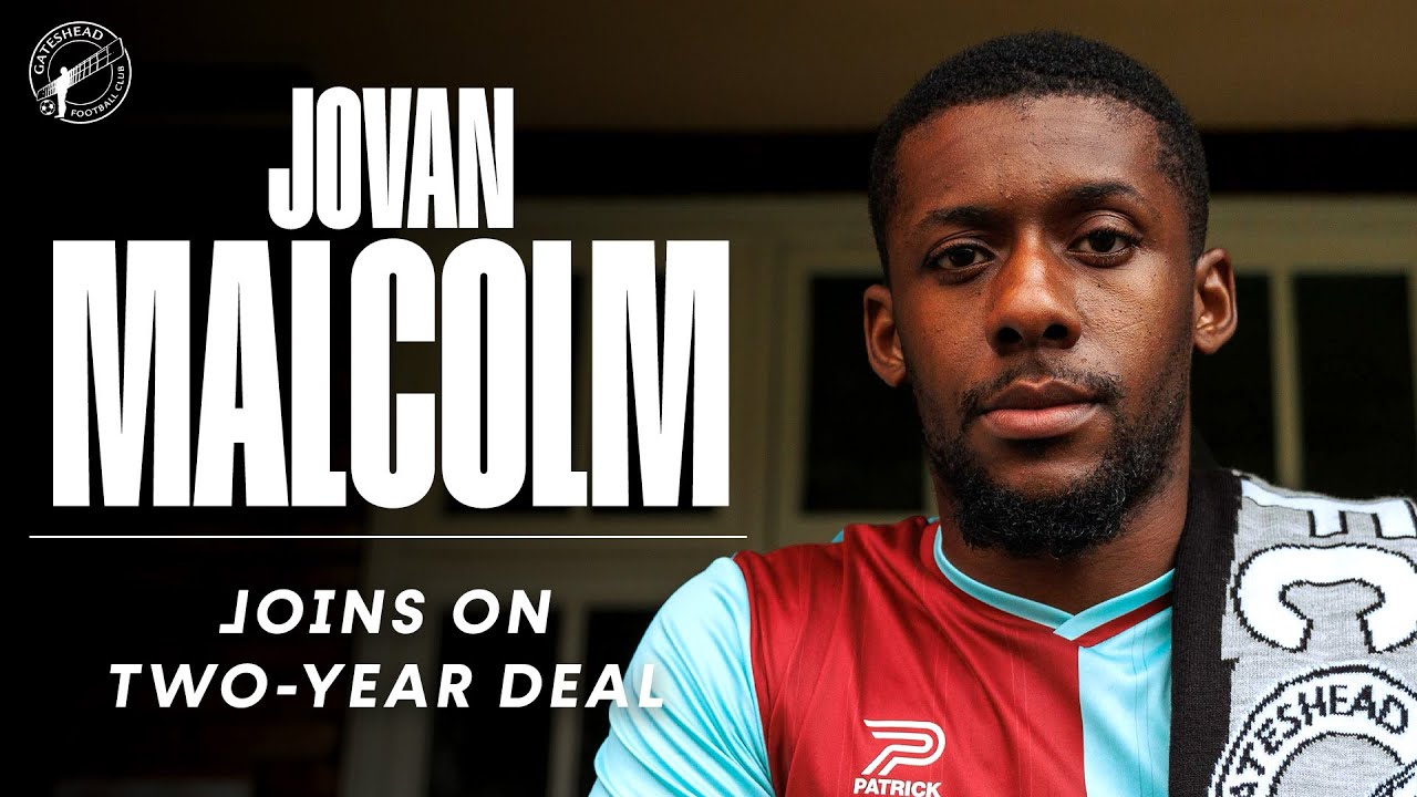 “I’m focused on what I’m here to do” 😤 | Jovan Malcolm joins Gateshead on two-year deal | INTERVIEW