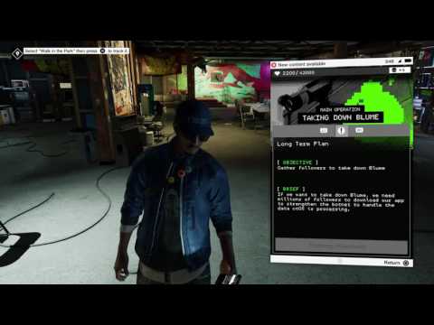 Watch Dogs 2 - Prologue: Online Activities, Dedsec App, Sitara "Hard Values" Tracking Dialogue Pro