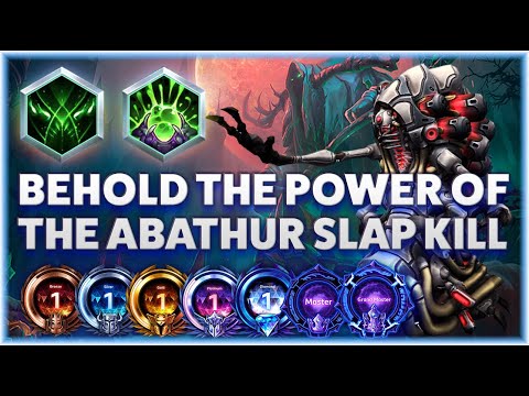 Abathur Ultimate Evo - BEHOLD THE POWER OF THE ABATHUR SLAP KILL! - B2GM Season 2 2025