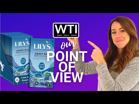 Lily's Crispy Rice Dark Chocolate Bar - WTI product video review
