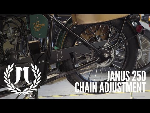 How to: Chain lubrication and adjustment | Janus 250