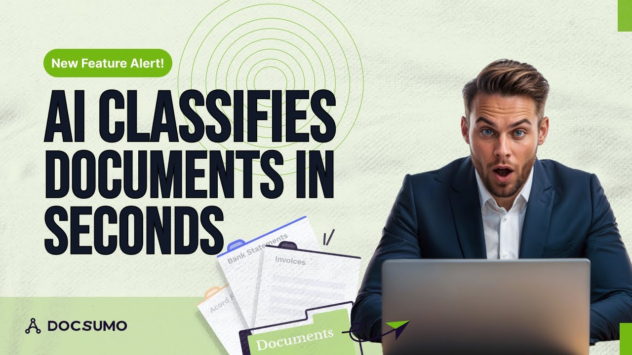 Instantly Classify Any Document Type with AI | New Docsumo Feature