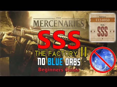 Resident Evil 8 Village Mercenaries - The Factory 2 SSS Rank - NO BLUE ORBS - Beginner's Guide