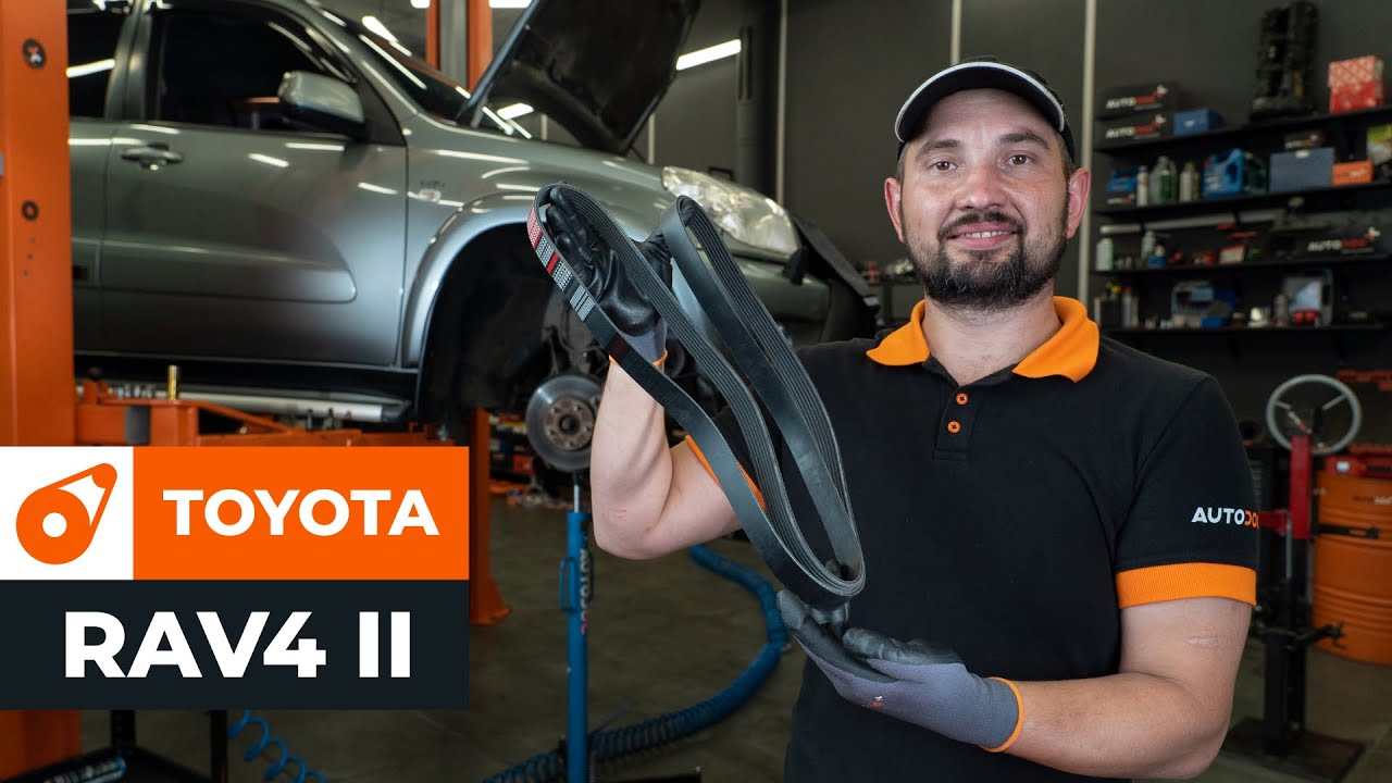 Как се сменя пистов ремък на Toyota RAV4 II – Ръководство за смяна