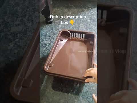 Multicolor plastic dish rack drainer(094), for home